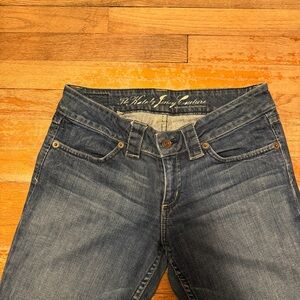 Juicy Couture Women's High Rise Denim Jeans